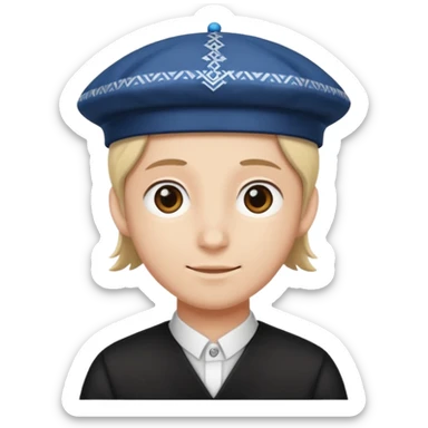 großer jude sticker