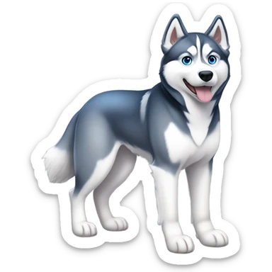 Husky sticker