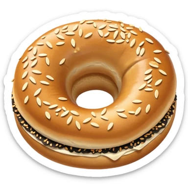 bagel sticker