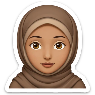 muslim girl avatar sticker