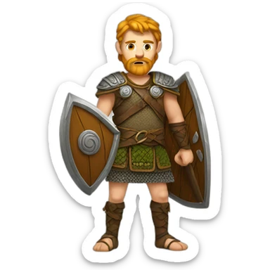 celt warrior sticker