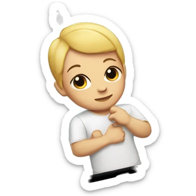 sonny angel in a phone case sticker