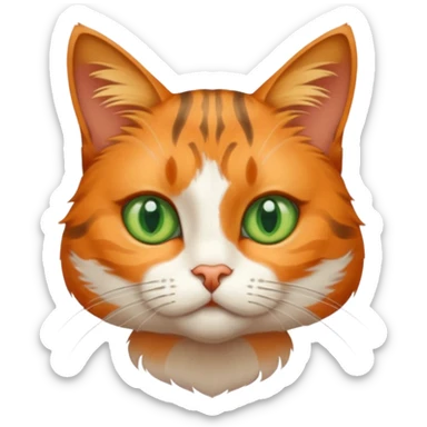 gato pensativo sticker