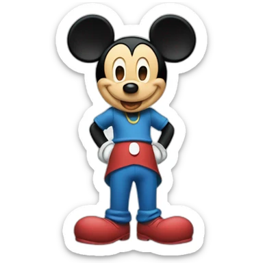 Mickey sticker