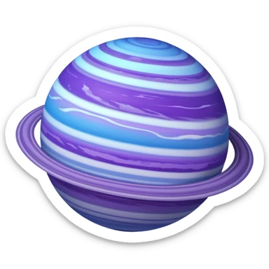 Ringed Planet sticker