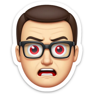 Angry Video Game Nerd LOGO HISTORY sticker