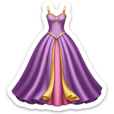 Disney Princess dress sticker