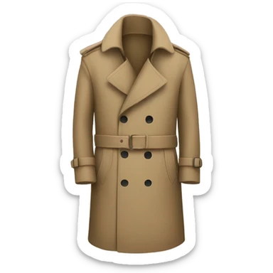 Trenchcoat sticker