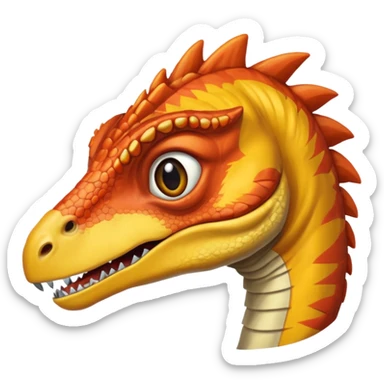 Velociraptor sticker