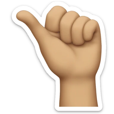 Person Saluting with their hand over their heas sticker