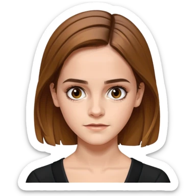 emma watson Cinematic Realistic sticker