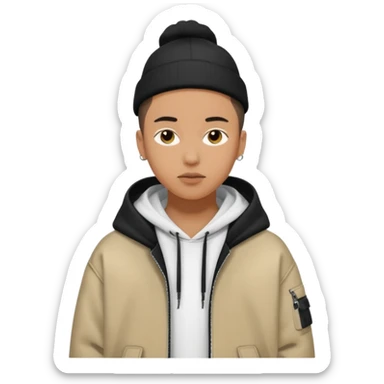 dressing vetements  sticker