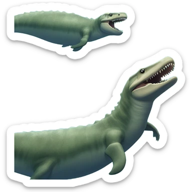 Mosasaurs Jurassic world  sticker