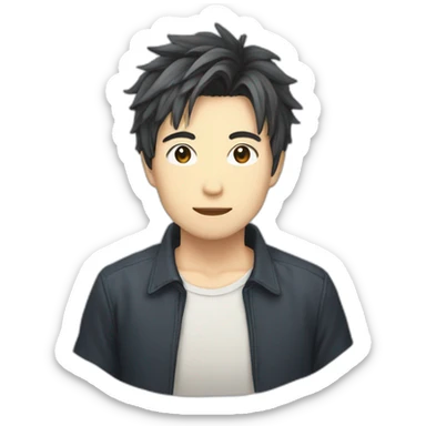 Itadori yuji sticker