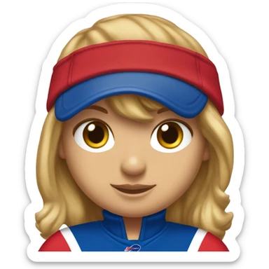 Taylor Swift wearing bills merch  sticker