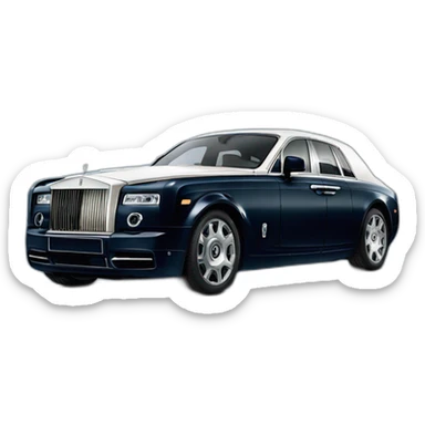 rolls royce phantom sticker