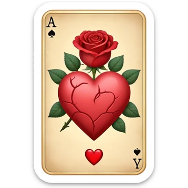 Valentine’s Day Tarot sticker