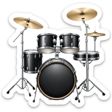 Drum Set sticker