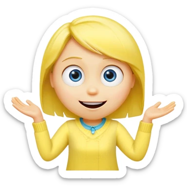 Inside Out movie character  sticker