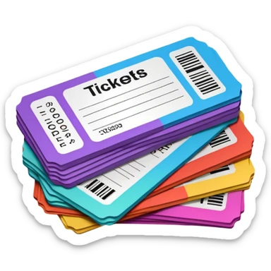 tickets sticker