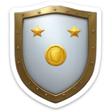 "Create an emoji with the shield of Gimnasia y Esgrima de La Plata." sticker