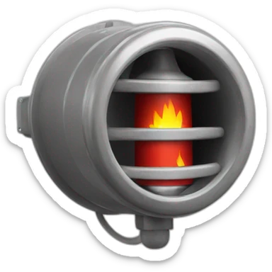 Firefighters siren sticker