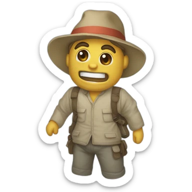 La xabineta rota sticker