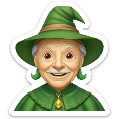 The Wizard from the Wizard of Oz sticker