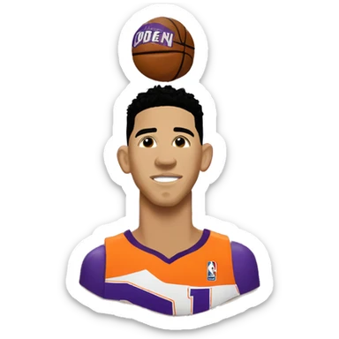 Devin booker championship sticker