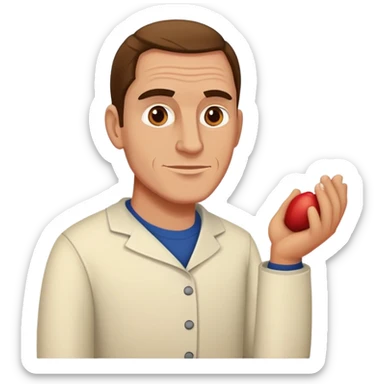 Big john fisher saying bosh sticker