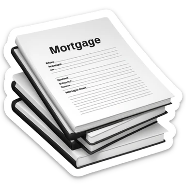 Documents for a mortgage in Dubai sticker