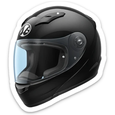 Motorcycle helmet cool sticker