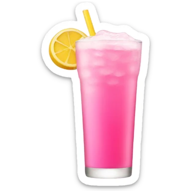 Pink drink cheers sticker