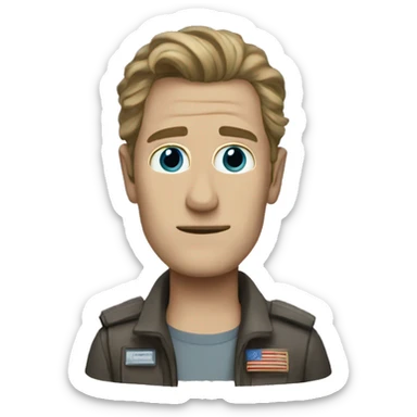 interstellar movie Joseph Cooper sticker