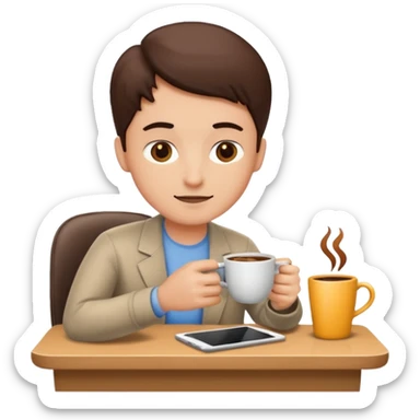 work break relax sticker