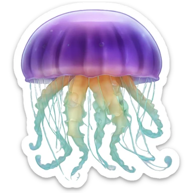 jelly fish sticker