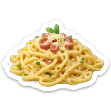 carbonara sticker