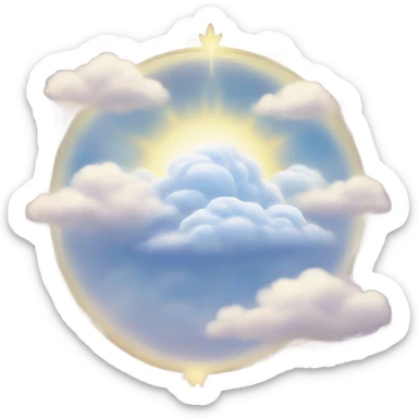 heaven sticker