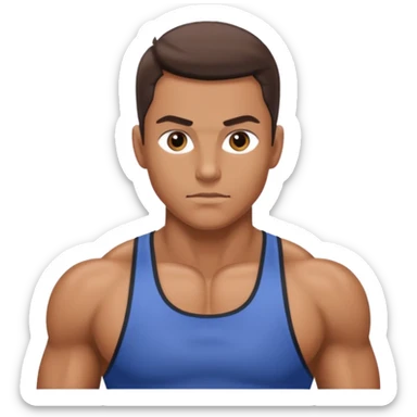 Academia fitness sticker