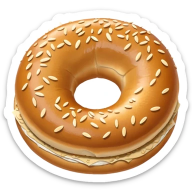 bagel sticker