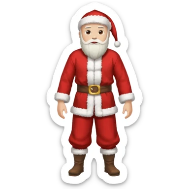 The last airbender santa sticker