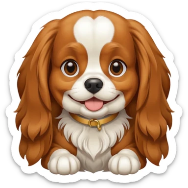 Cavalier King Charles Spaniel dog Preliminary Acceptance Inspection sticker