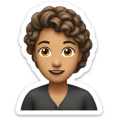 Manda carallo sticker