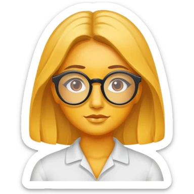 Chat habillé en peintre avec lunettes de soleil  sticker