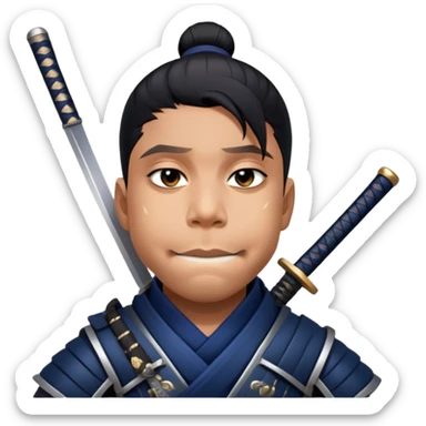 Warrior Samurai sticker