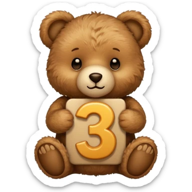 31 çeken ayı sticker