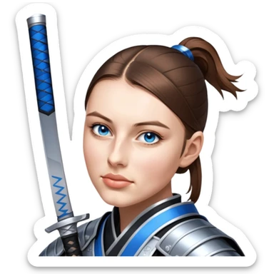 Modern Samurai sticker