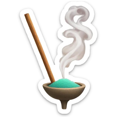 incense sticker