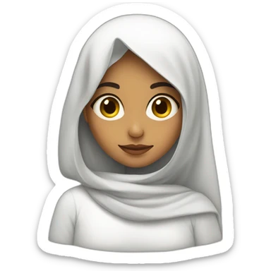 Saudi girl sticker