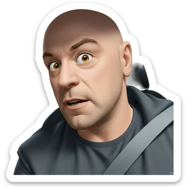 male in car interior sticker